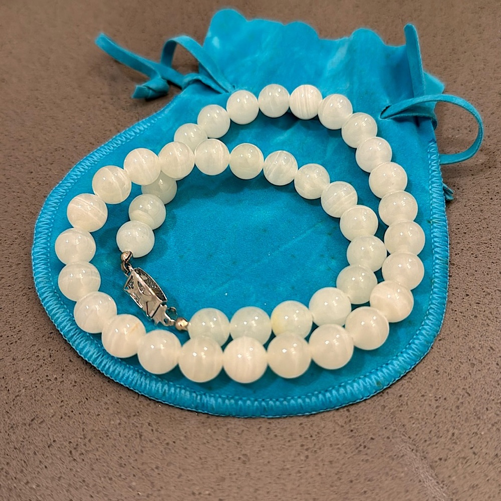 Jade Necklace | 18 inch | From South Korea